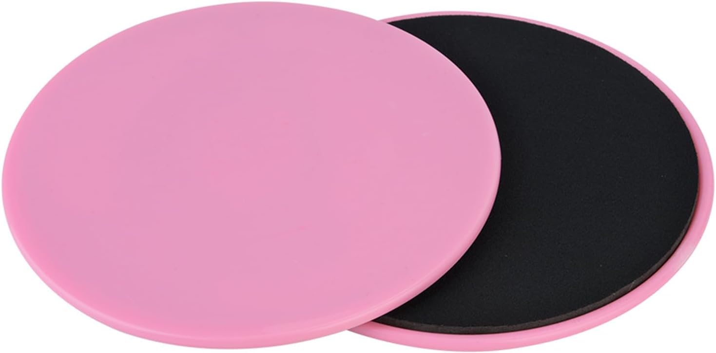 QHFlashbuy Discos Deslizantes,1 Par Core Sliders De Ejercicio,Deslizadores de Ejercicio,Cara Disco Abdominales,Cara Disco Core Sliders para Gimnasio en Casa Yoga Pilates