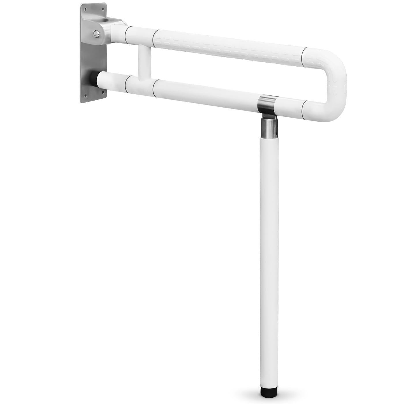 Barra Minusválidos Baño 60x70cm, Agarrador Ducha Personas Mayores