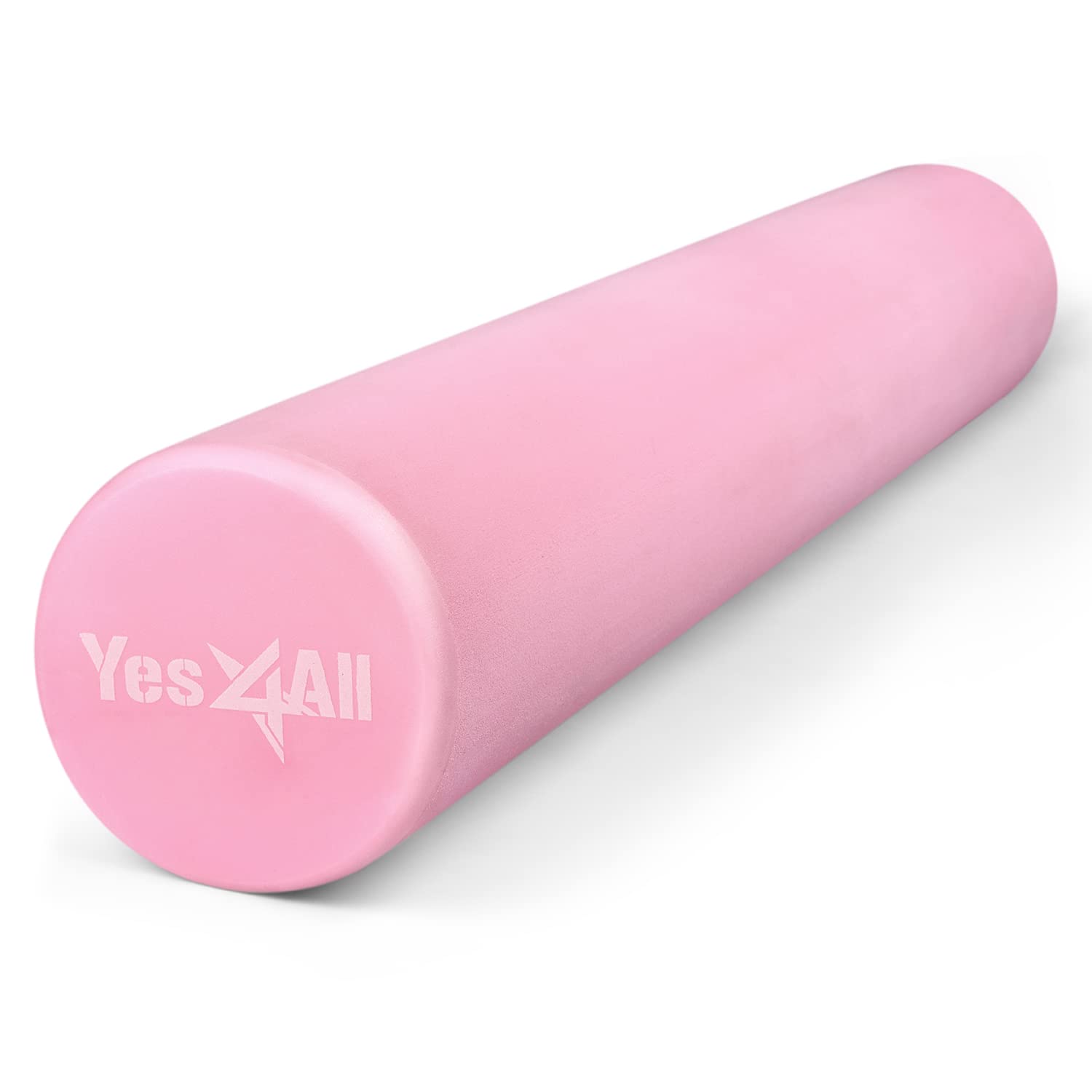 Yes4All EVA Rodillo de Espuma - Foam Roller Ultra Ligero de Densidad Media 30/45/61/91 CM de Largo para Espalda, Piernas, Entrenamientos, Gimnasio, Pilates, Fitness, Yoga