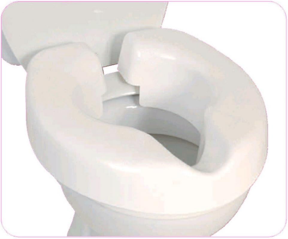 NRS Healthcare Novelle - Asiento elevador encajable en inodoro