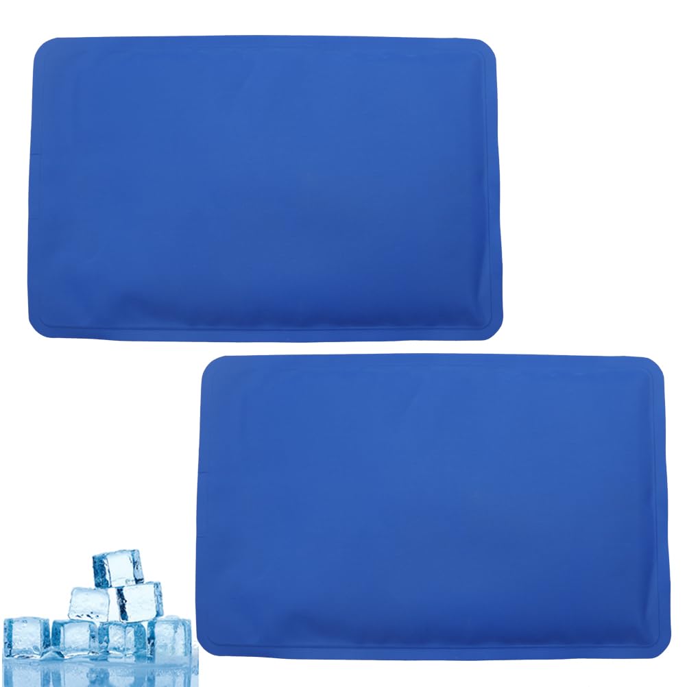 Bolsa de hielo grande reutilizable para lesiones, bolsa de hielo grande de gel para cadera, hombro, rodilla, espalda, compresa fría caliente para hinchazón, moretones, cirugía, terapia de calor y frío
