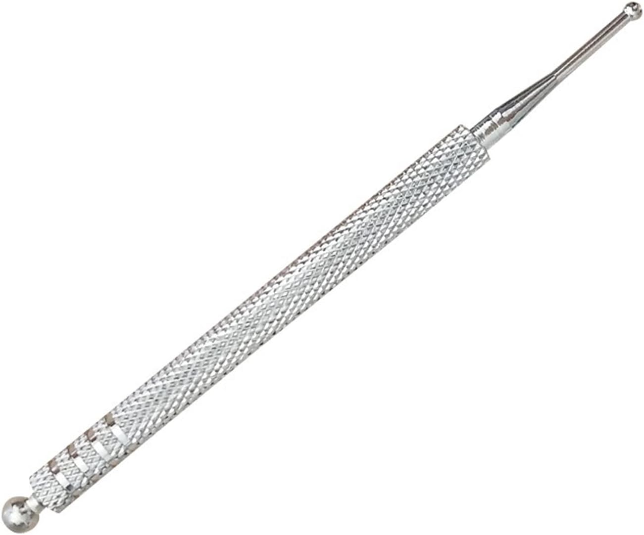 Bastón de acupresión, palmor Auriculoterapia, Auriculotera, Aguja, Acero Inoxidable, Acupuntura, Oreja Acupuncture Pen Herramientas de Reflecología Facial, 10 cm - Diámetro 2/5 mm