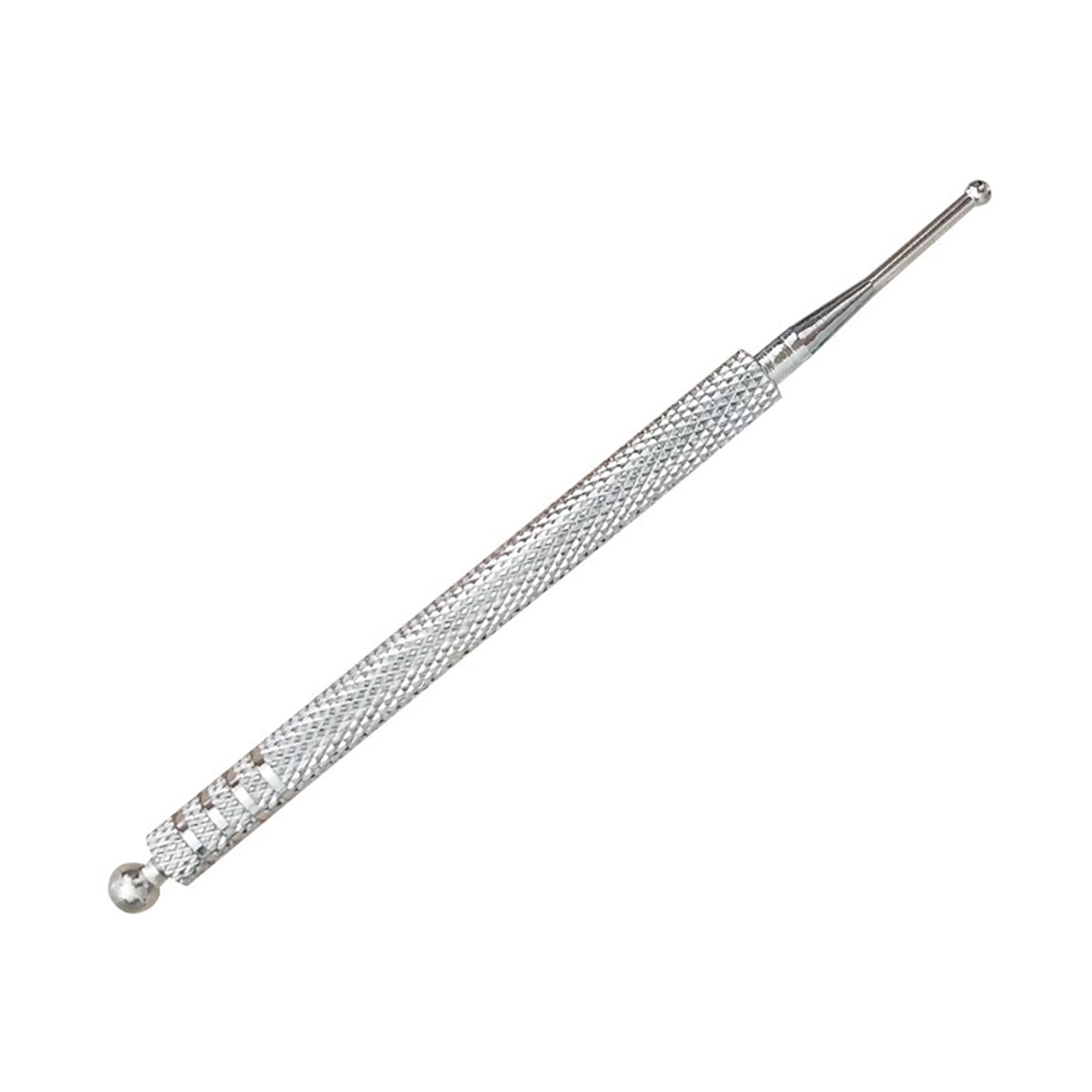 Bastón de acupresión, palmor Auriculoterapia, Auriculotera, Aguja, Acero Inoxidable, Acupuntura, Oreja Acupuncture Pen Herramientas de Reflecología Facial, 10 cm - Diámetro 2/5 mm