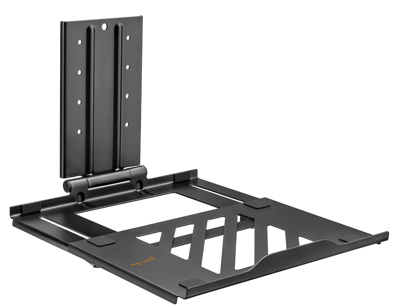 my wall HLA4L Soporte adaptador ajustable para montaje de monitor, soporte para ordenador portátil, soporte para ordenador portátil, soporte ergonómico para ordenador portátil, universal, soporte para