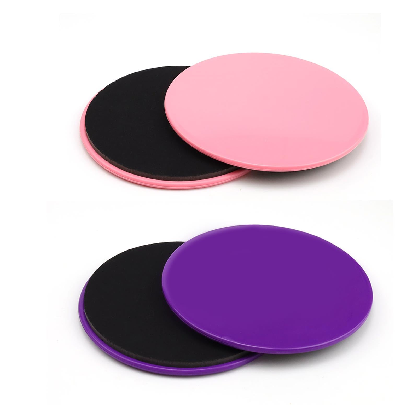 SRJQXH Sliders Fitness 4 Piezas, Diámetro 17,5 cm Discos Deslizantes, Core Sliders Esculpir la Pérdida de Grasa, para Estocadas, Soporte de Tabla, Entrenamiento Abdominal