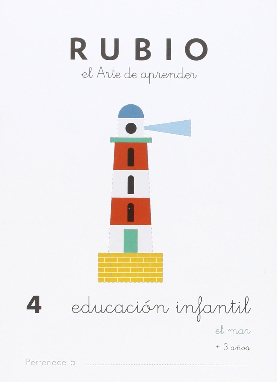 Educación Infantil 4 RUBIO. El mar - 9788415971849 | +3 años