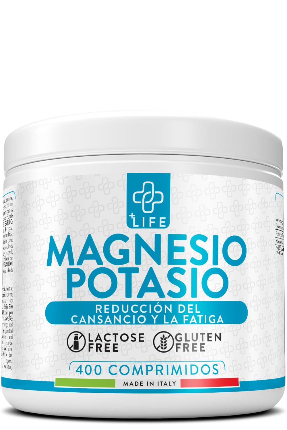 Magnesio Y Potasio 400 Comprimidos Piulife® Suplemento Para El Cansancio Y La Fatiga, Citrato De Potasio Y Magnesio Sales Minerales, Recuperador Muscular, Sistema Nervioso, Equilibrio Electrolitos