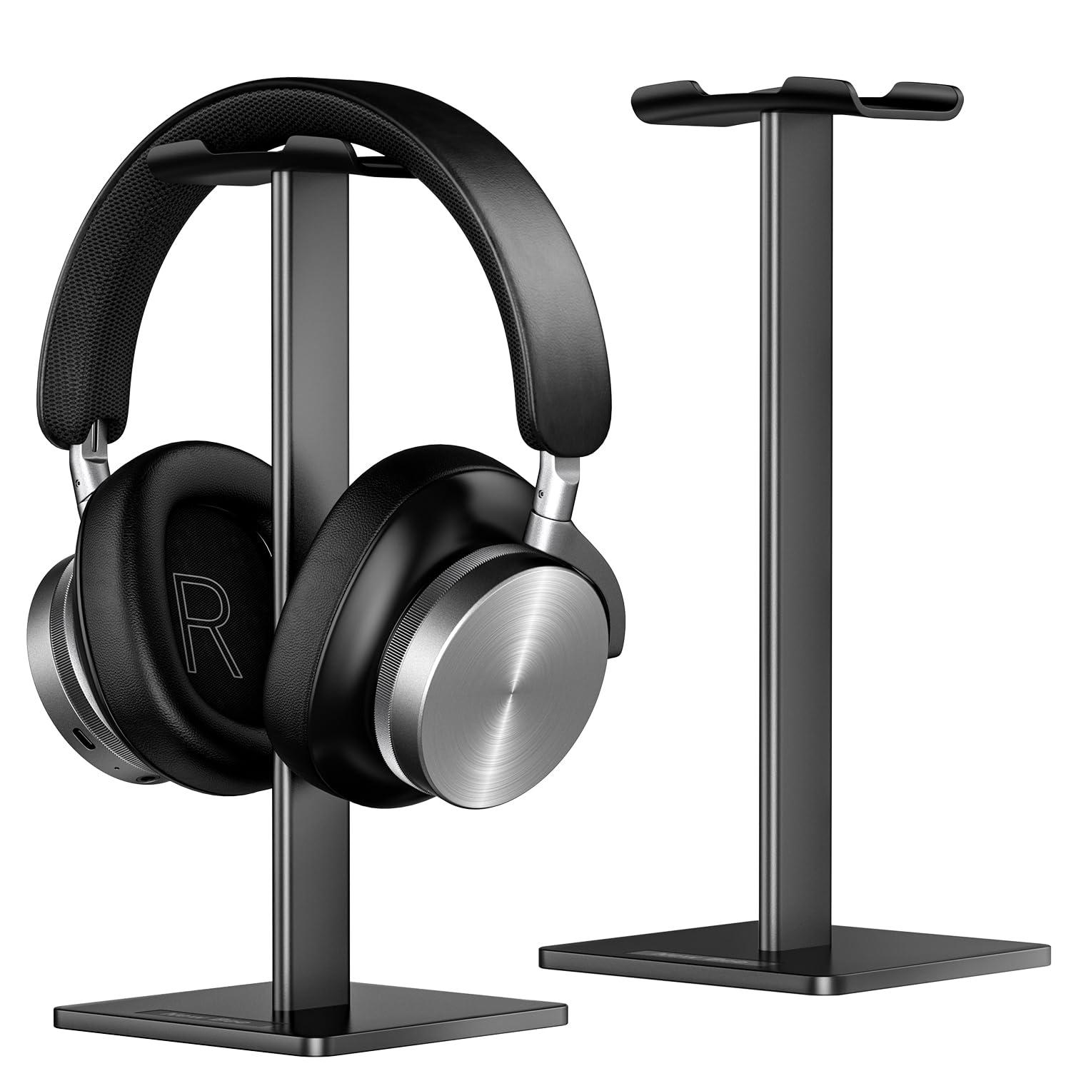 New bee Soporte para Auriculares y Cascos Universal en Mesa para Bose QuietComfort 25, QuietComfort 35, Gaming Headset Stand, Beats Solo 2/3, Sony Playstation etc Negro