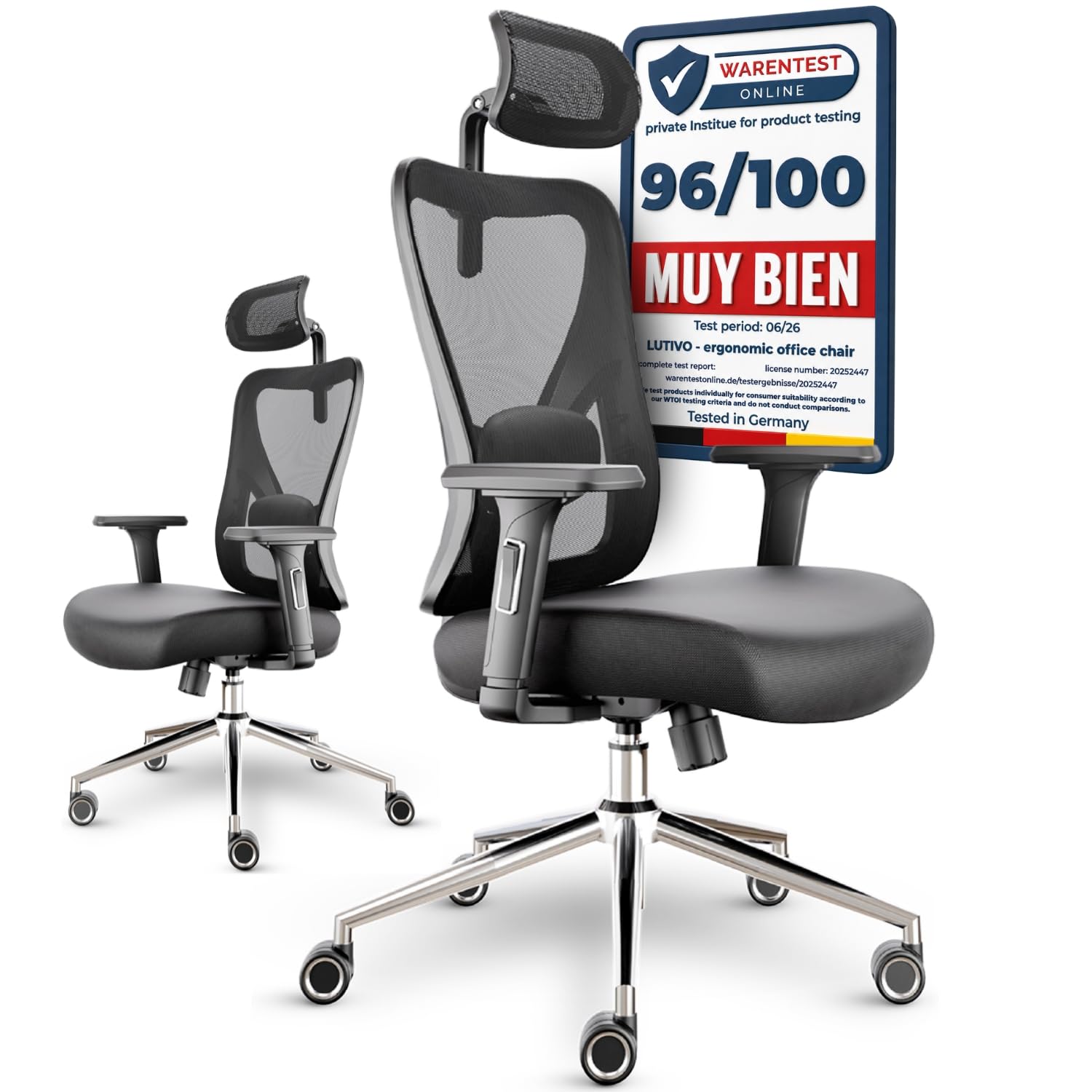 Alpha Silla Escritorio Silla Oficina Ergonomica