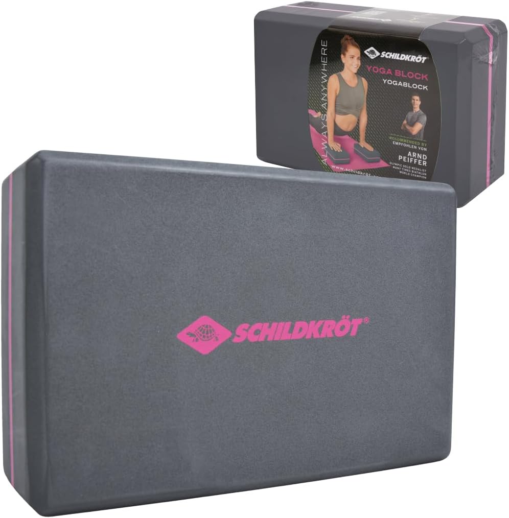 Schildkröt Yoga Block, Bloque de Pilates, Almohadilla de Yoga y Meditacion, Ayuda de Estiramiento, Espuma Práctica y Suave