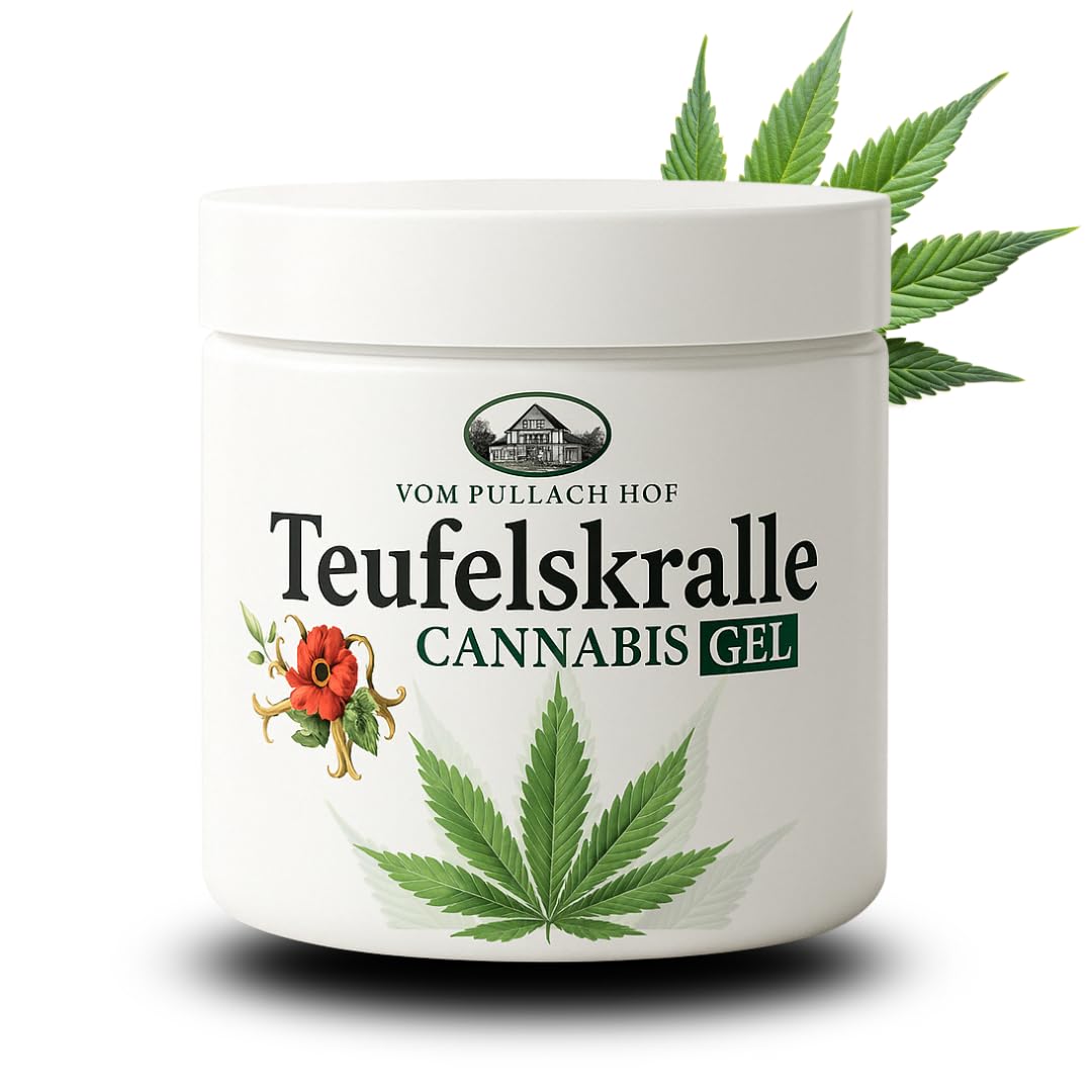 Gel/Crema de Semilla de Cañamo con Efecto Calmante | Crema Masaje Relajante Muscular | Crema Dolores Musculares y Articulaciones con Herpagofito | Crema efecto Antiinflamatorio | Uso Tópico