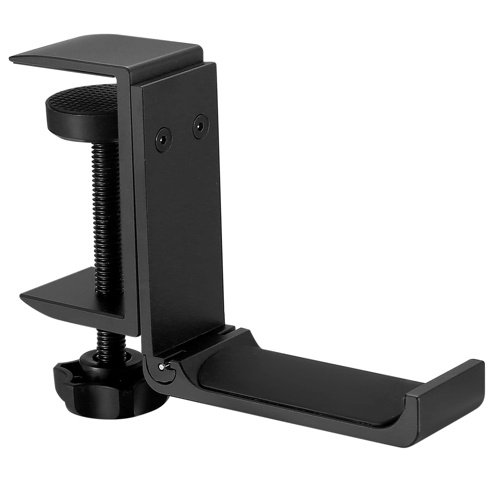 pzihao Soporte Plegable para Auriculares, Soporte Porta Cascos Plegable, Gancho de Aluminio, Headphone Stand Universal para Colgar Organizador Auriculares de Gaming, Cascos Gaming