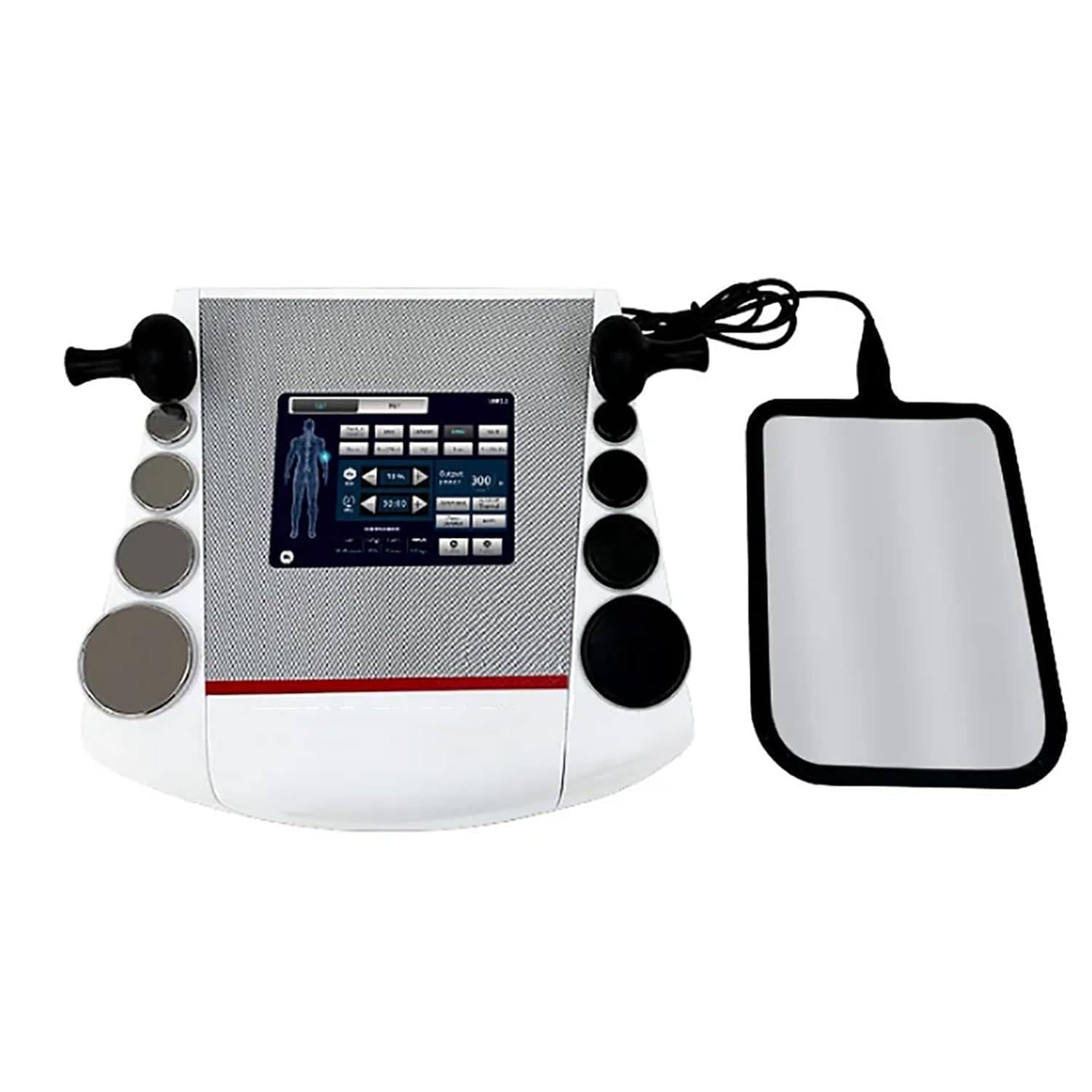 Máquina de diatermia con Terapia Tecar, 4 Modos y 10 Partes del Cuerpo CET Ret para terapeutas Deportivos y rehabilitadores Deportivos, máquina de Terapia de 300~448 KHz