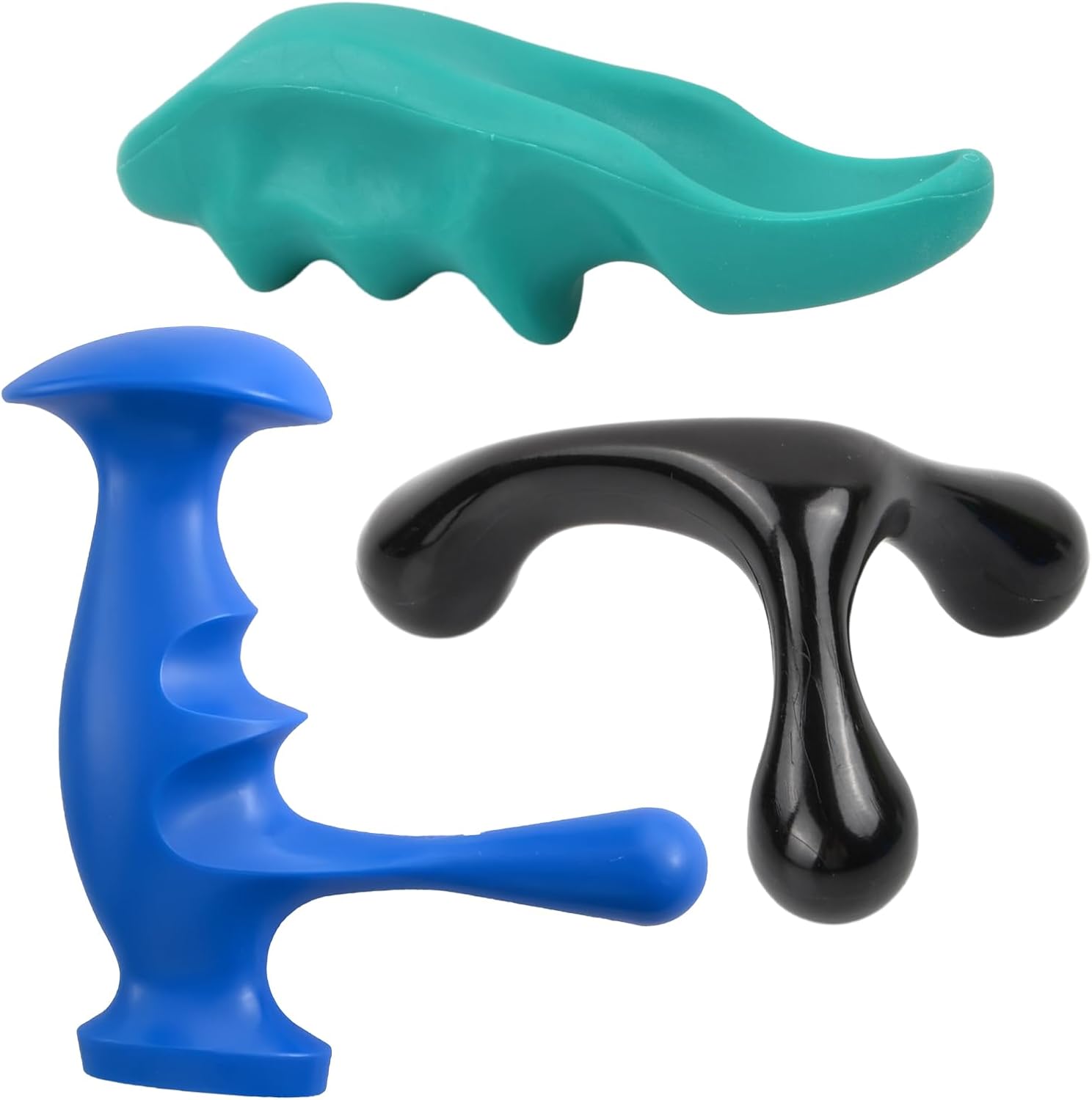 Herramienta de masaje, 3 unidades de protector de pulgar, masajeador, masaje, terapeutas de puntos, pulgar, acupresión efectiva, organización profunda en ambos lados, masaje de puntos gatillo para