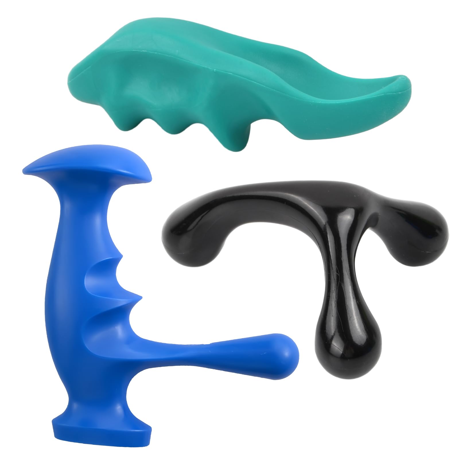 Herramienta de masaje, 3 unidades de protector de pulgar, masajeador, masaje, terapeutas de puntos, pulgar, acupresión efectiva, organización profunda en ambos lados, masaje de puntos gatillo para