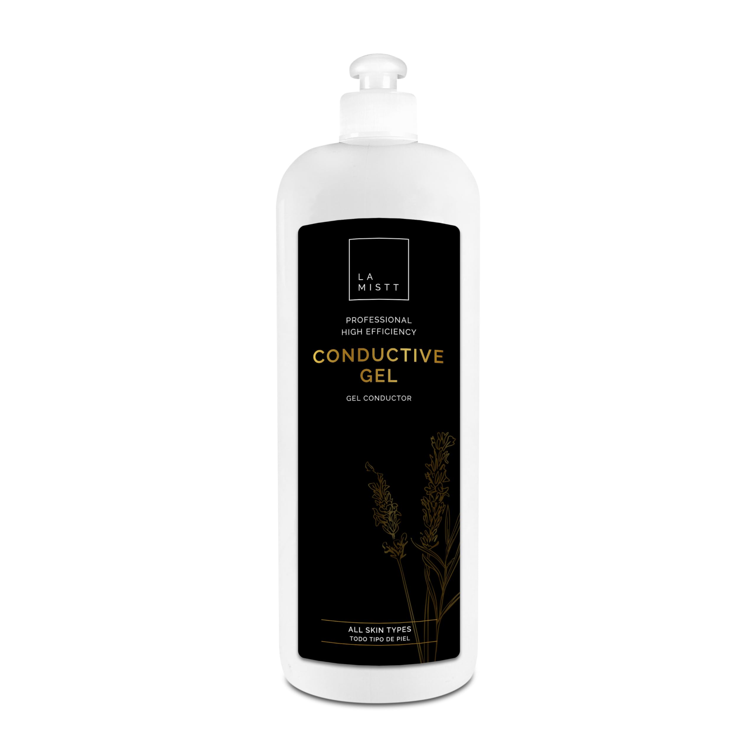 GEL CONDUCTOR 1000 ml - Gel ultrasonidos de uso profesional (ultrasonidos, electroestimulación, etc.) 1 ud.