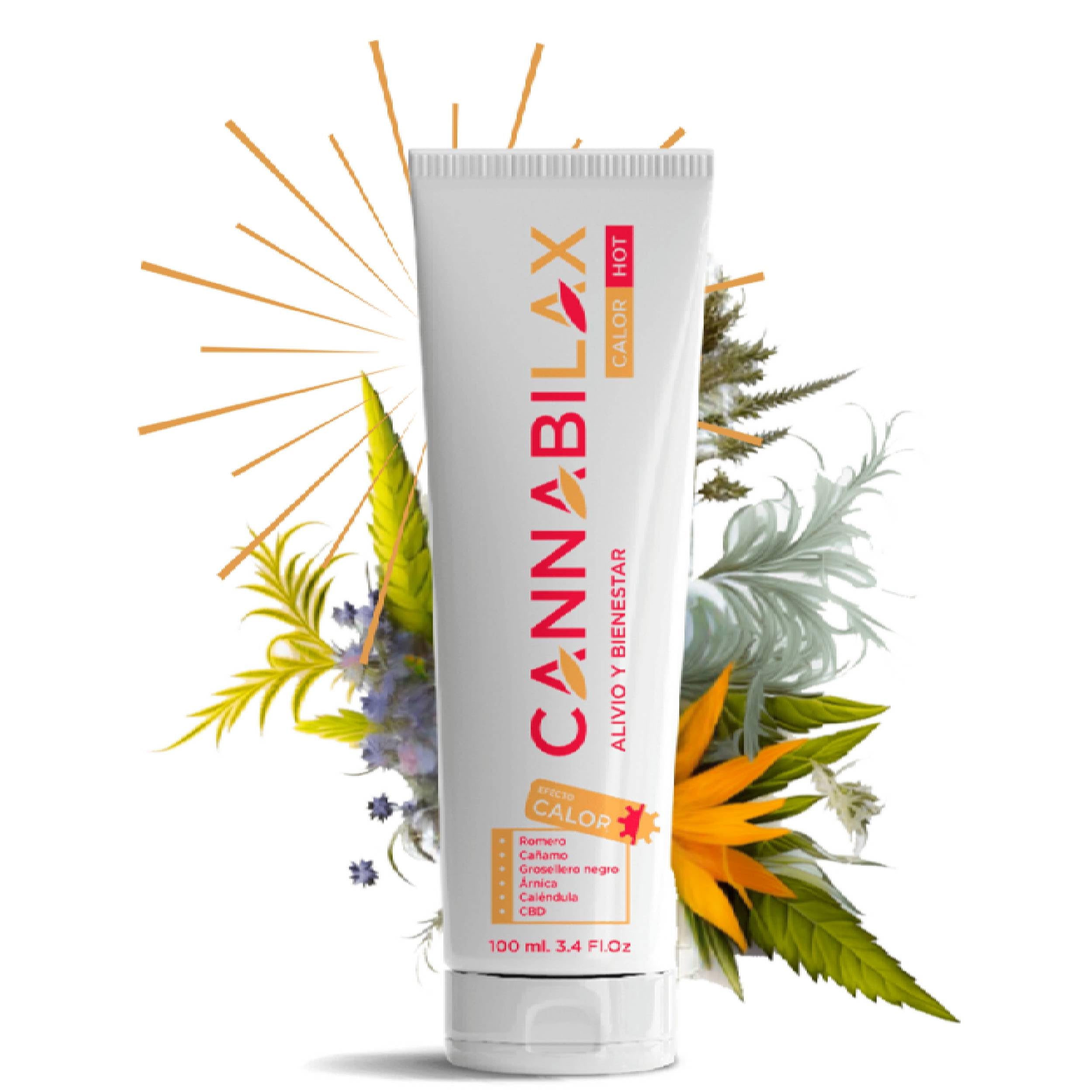 Crema Antiinflamatoria de Cáñamo Efecto Calor 100ml - Alivio Instantáneo para Músculos, Articulaciones y Contracturas con Árnica y Grosellero Negro | Ideal para Dolores, Deportistas y Recuperación