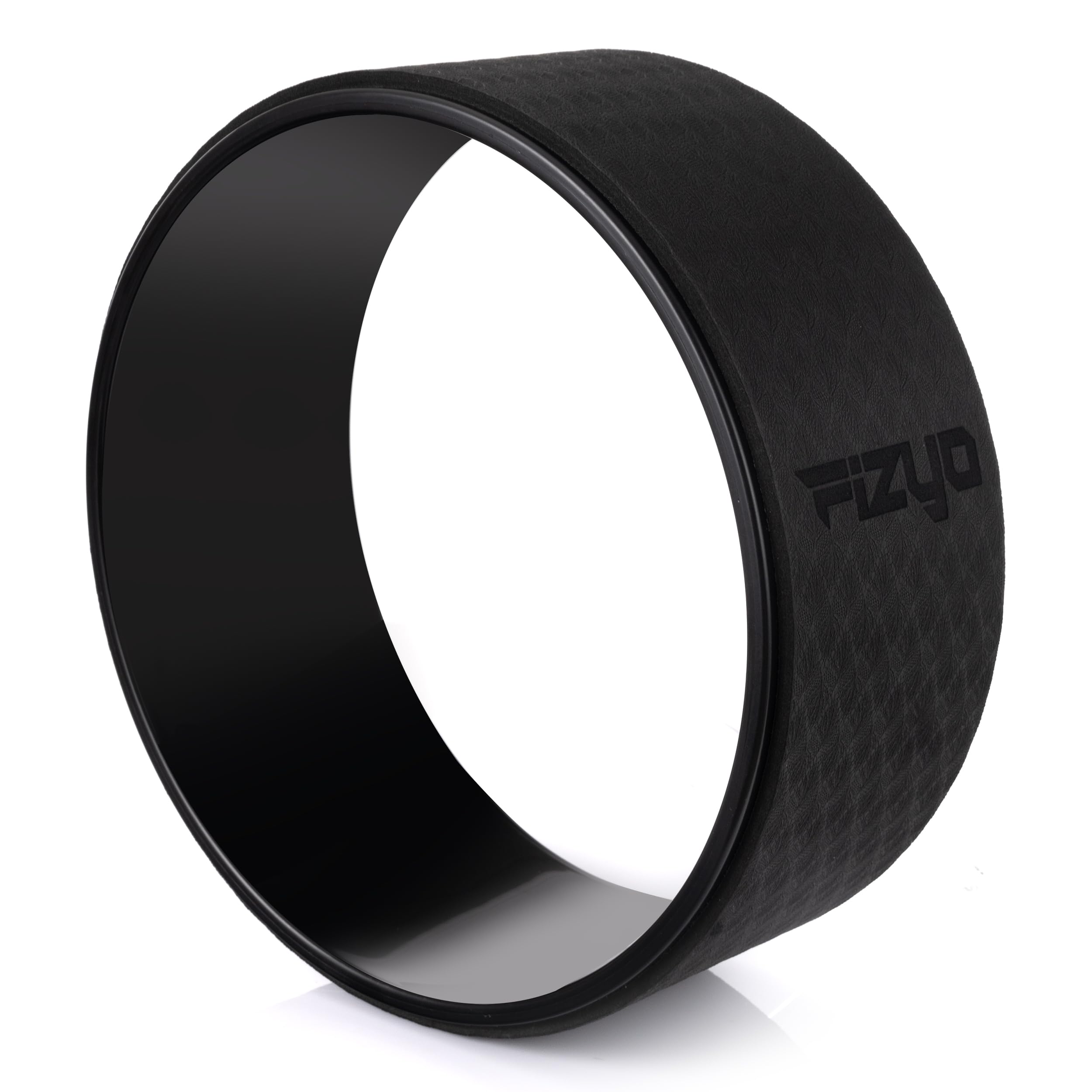 Fizyo Rueda de yoga y pilates Ø33 cm - Rodillo profesional, anillo para estirar la espalda, mejora el equilibrio y la flexibilidad, rodillo antideslizante, ideal para asanas, yoga y terapia de columna