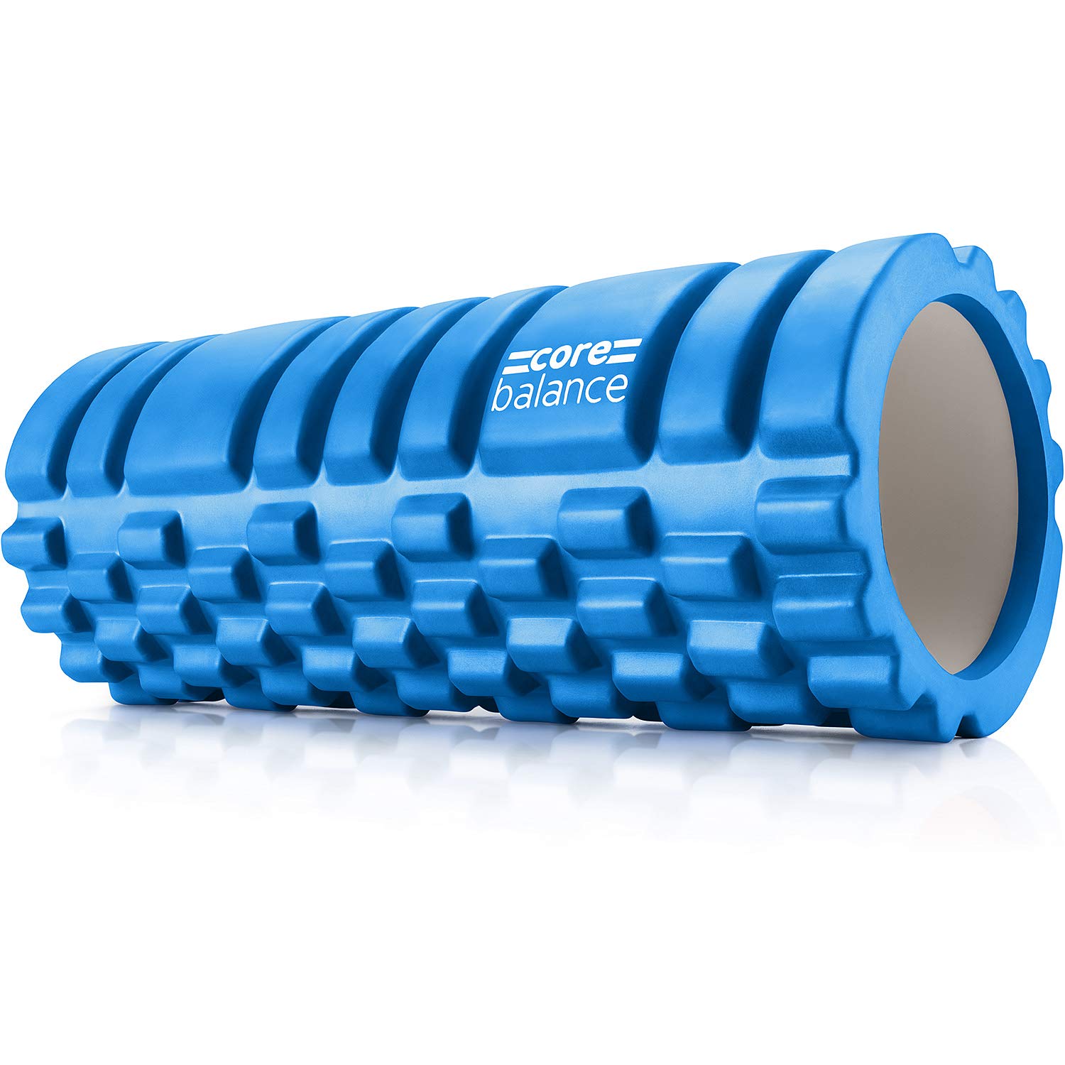 Core Balance Rulo de Masaje Muscular para Tejidos Profundos – Rodillo de Masaje para Aliviar Puntos de Tensión – Foam Roller Masajeador Deportivo – Rulo de Fisioterapia, Fitness y Gimnasio