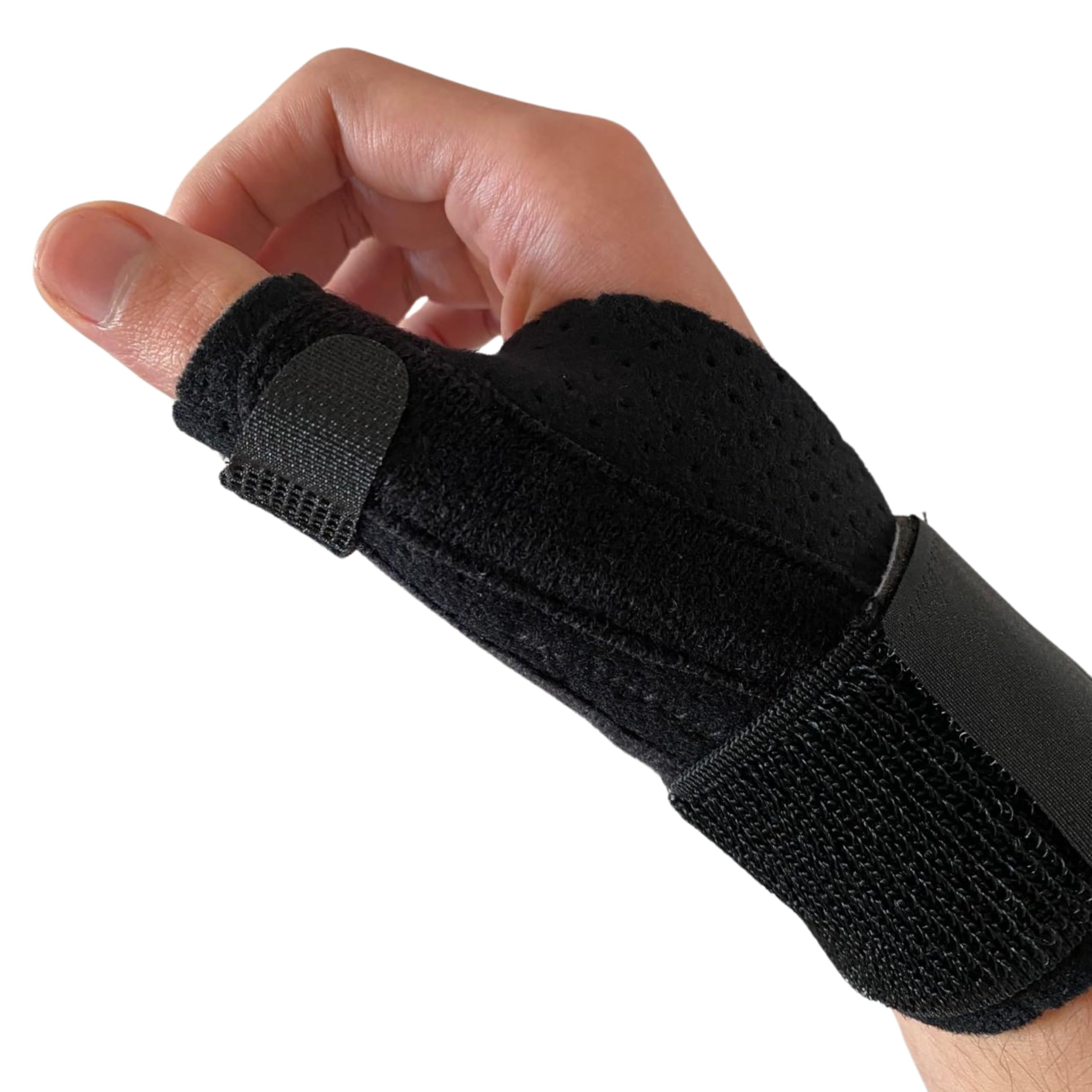DALLAR Férula de Pulgar ajustable para Rizartrosis, tendinitis de Quervain o artritis - Muñequera de Dedo Estabilizadora e Inmovilizadora para las 2 Manos