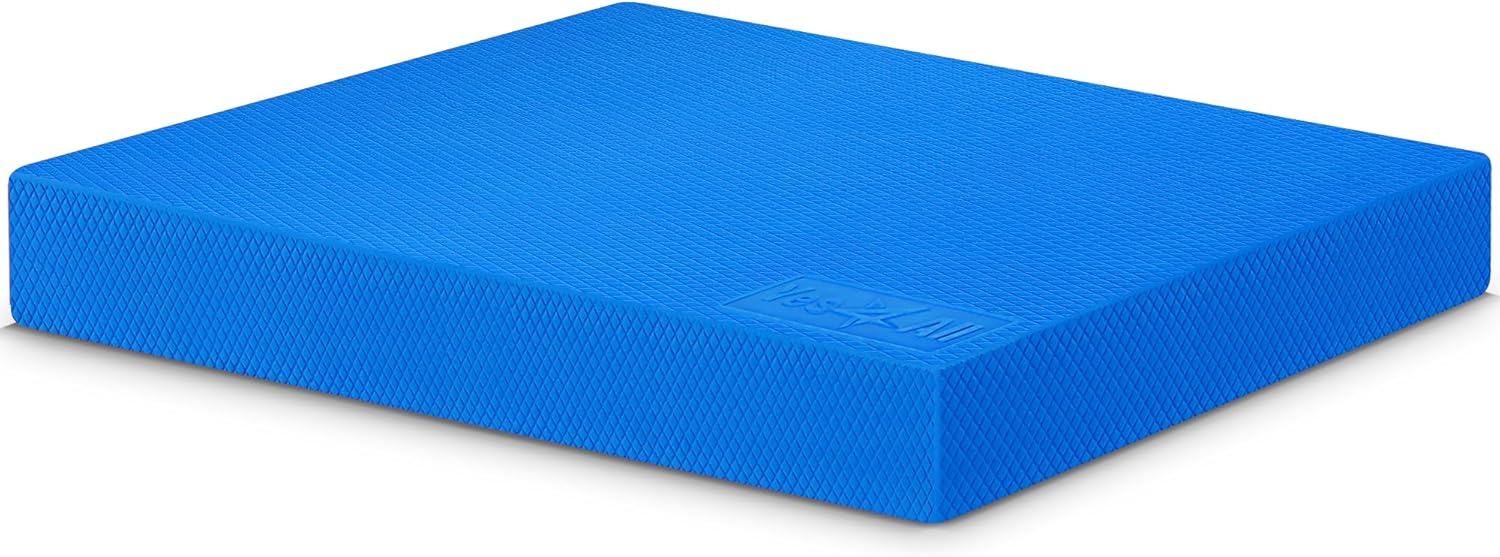 Yes4All 24SQFT-120SQFT - Alfombrilla de ejercicio para rompecabezas, baldosas de espuma EVA encajables con borde, equipo para hacer deporte en casa