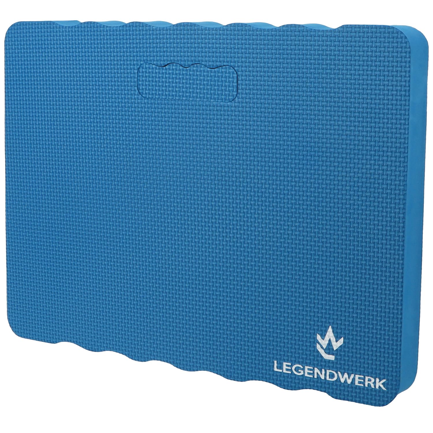 Cojín Deportivo Premium Hecho de Espuma EVA - cojín de Equilibrio Robusto y Antideslizante - Ideal para Yoga, Pilates, meditación y Entrenamiento (Azul)