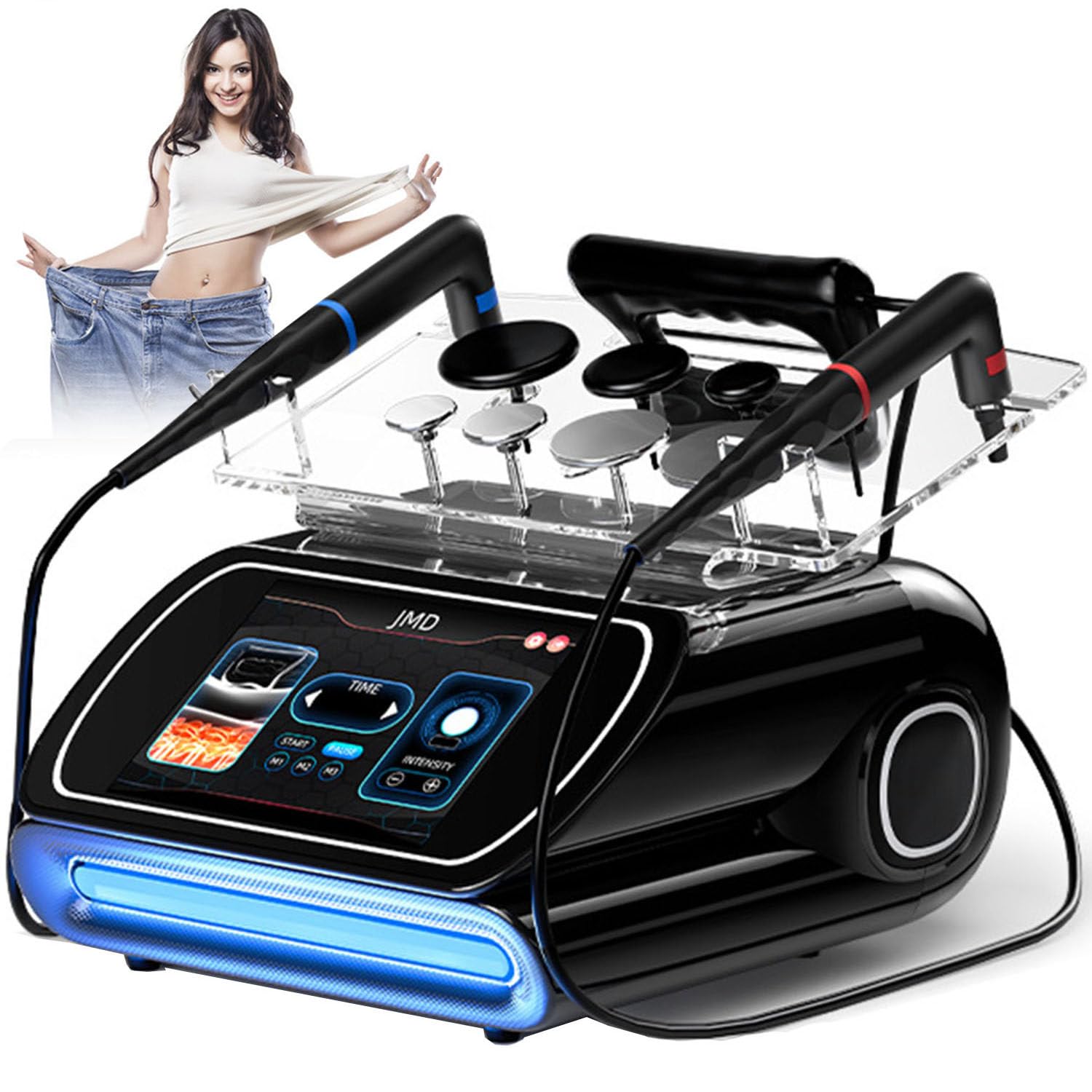 INDIBA Radiofrecuencia Profesional Diatermia Maquina Profesional 448KHZ RF Tecar Terapia Ret CET, Tecnología Española Hipertermia, Adelgazante, Adelgazante
