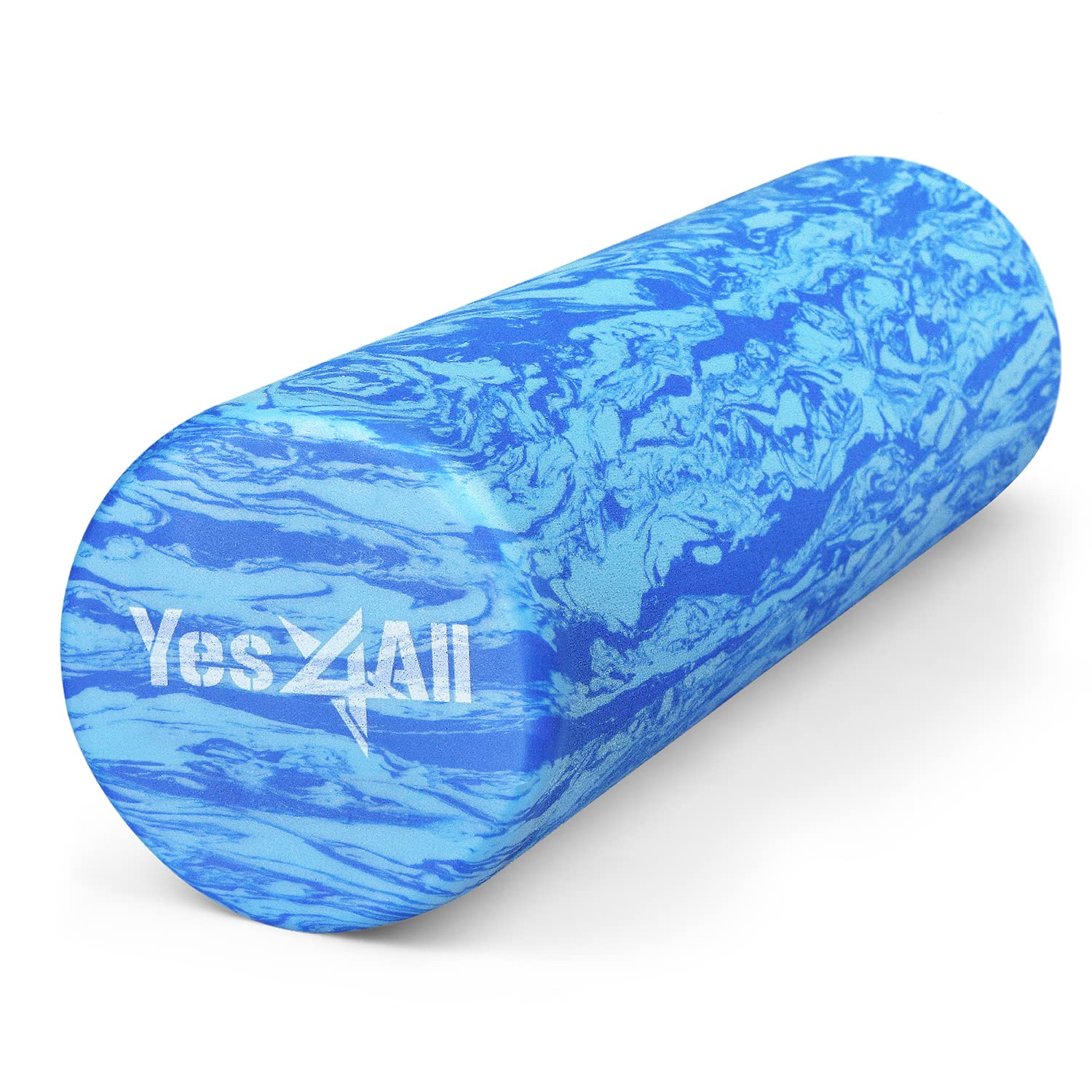 Yes4All EVA Rodillo de Espuma - Foam Roller Ultra Ligero de Densidad Media 30/45/61/91 CM de Largo para Espalda, Piernas, Entrenamientos, Gimnasio, Pilates, Fitness, Yoga