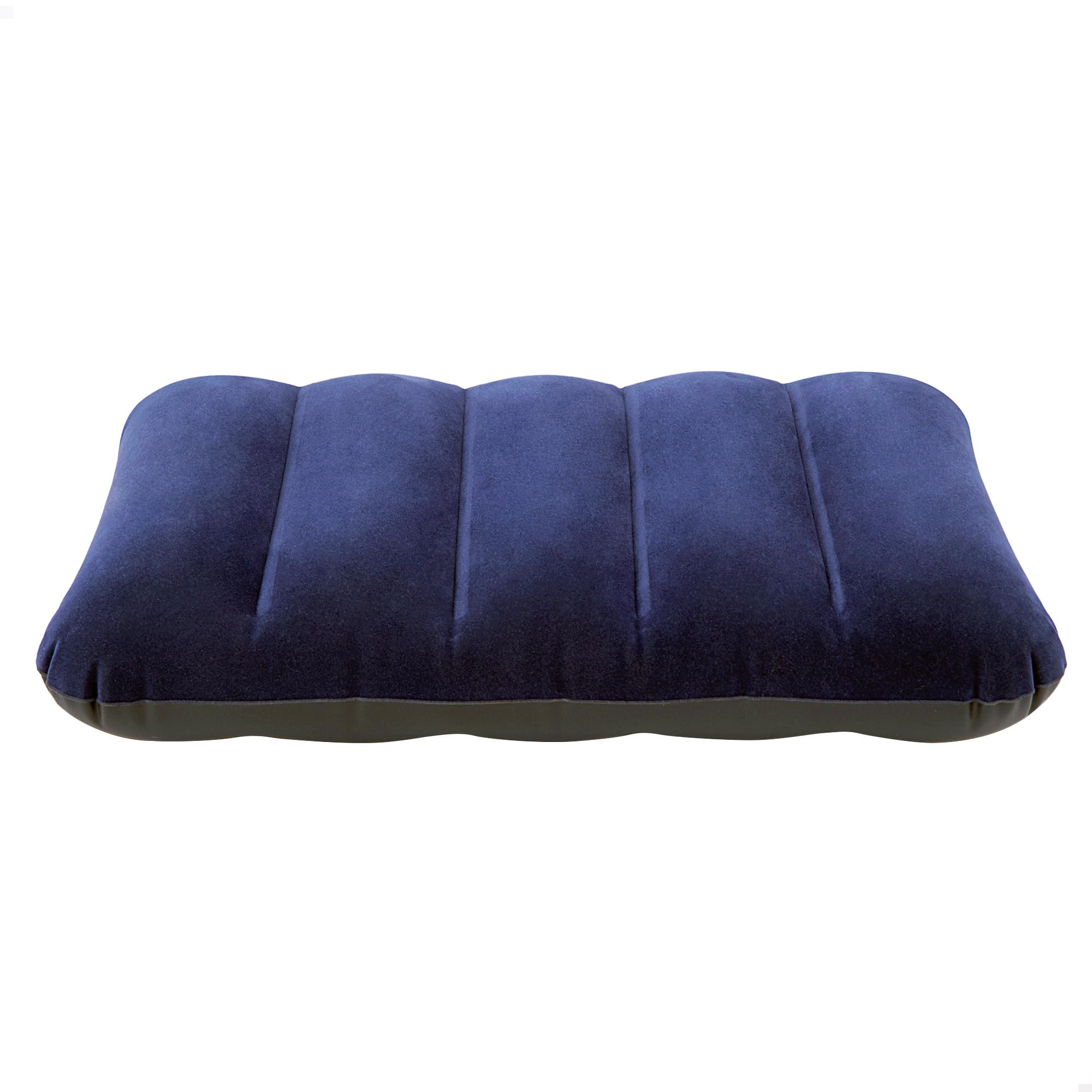 Intex 68672 - Almohada Hinchable flocada, 43 x 28 x 9 cm, Color Azul