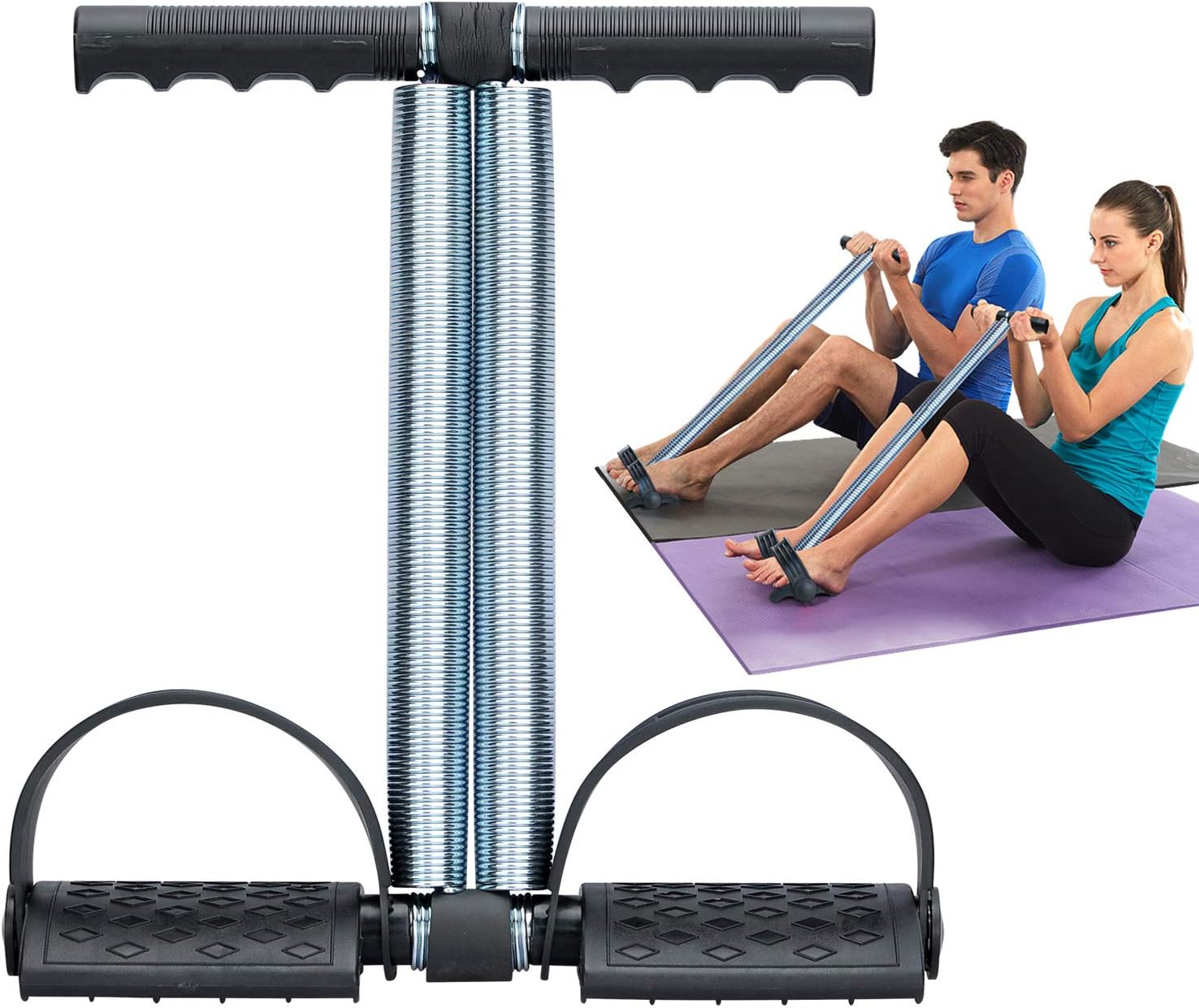 Cuerda elástica para Abdominales, para ejercitar la Pierna, Abdomen y Culturismo, para Entrenamiento de Yoga