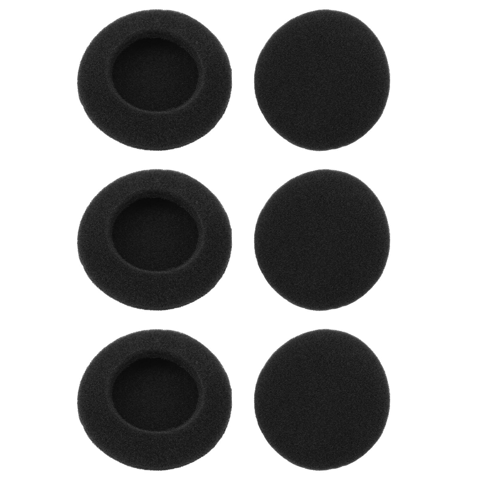 Almohadillas de Espuma para Auriculares - Set de 6 Unidades, para Cascos Sony, Sennheiser, Philips, AKG, Koss Porta Pro PP PX100, Almohadillas de Repuesto Suaves y Cómodas