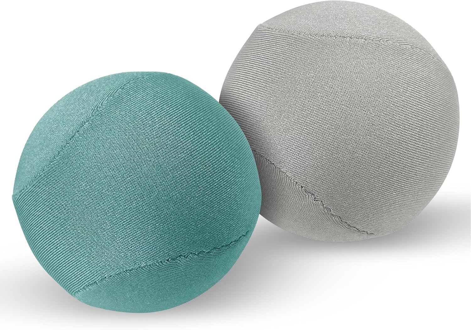 MeoZynxadril 2 Piezas Pelota Antiestres, Bolas de Gel Blando y Duro, Pelota Rehabilitacion Mano, Pelotas Antiestrés Adultos Mano, Bolas Antiestresas, para La Concentración Y La Relajación