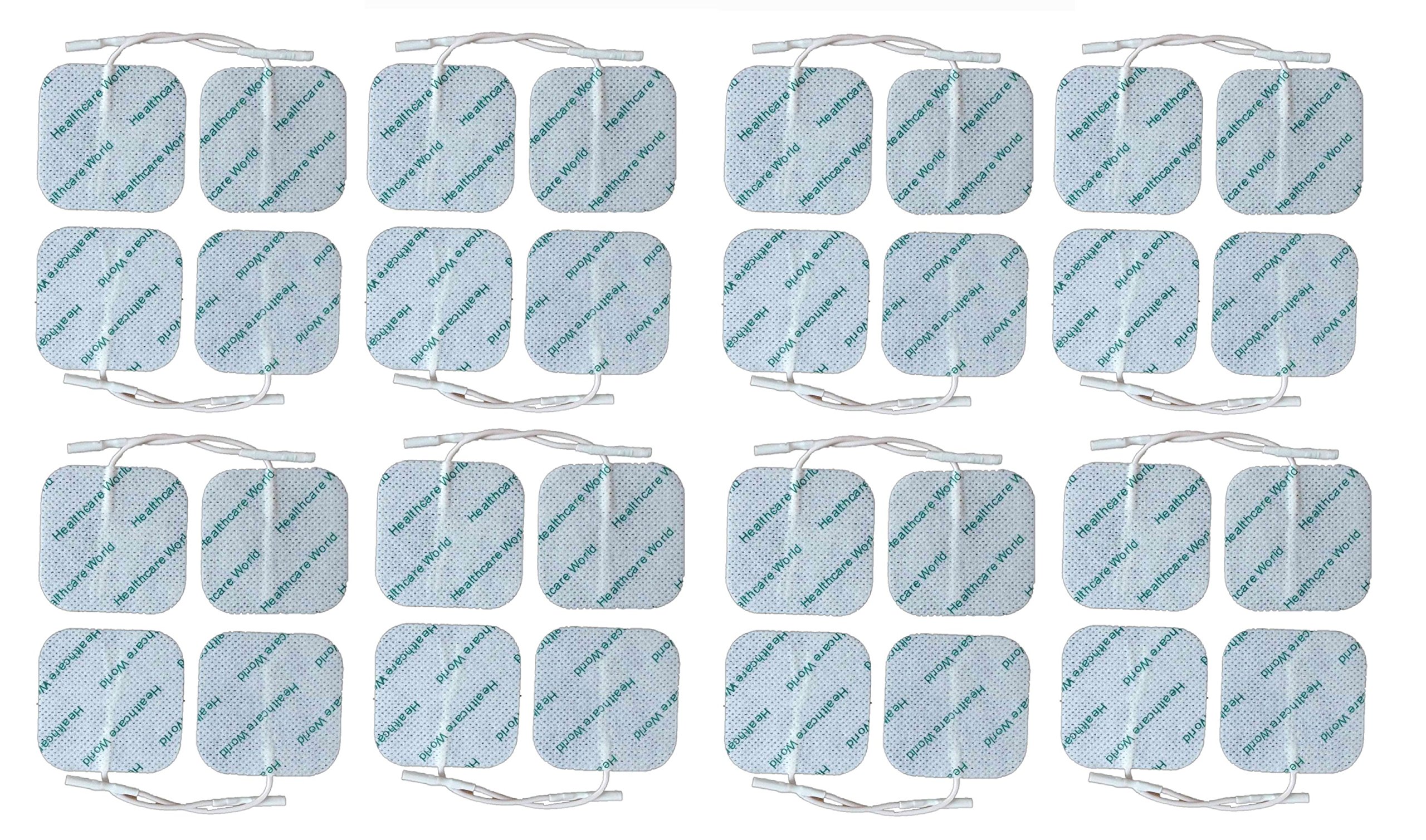 Electrodos Para TENS EMS Electroterapia Cuadrado TENS Electrodos x 32 Prorelax Dittmann Sanowell Saneo Sport Sanoe Vital …